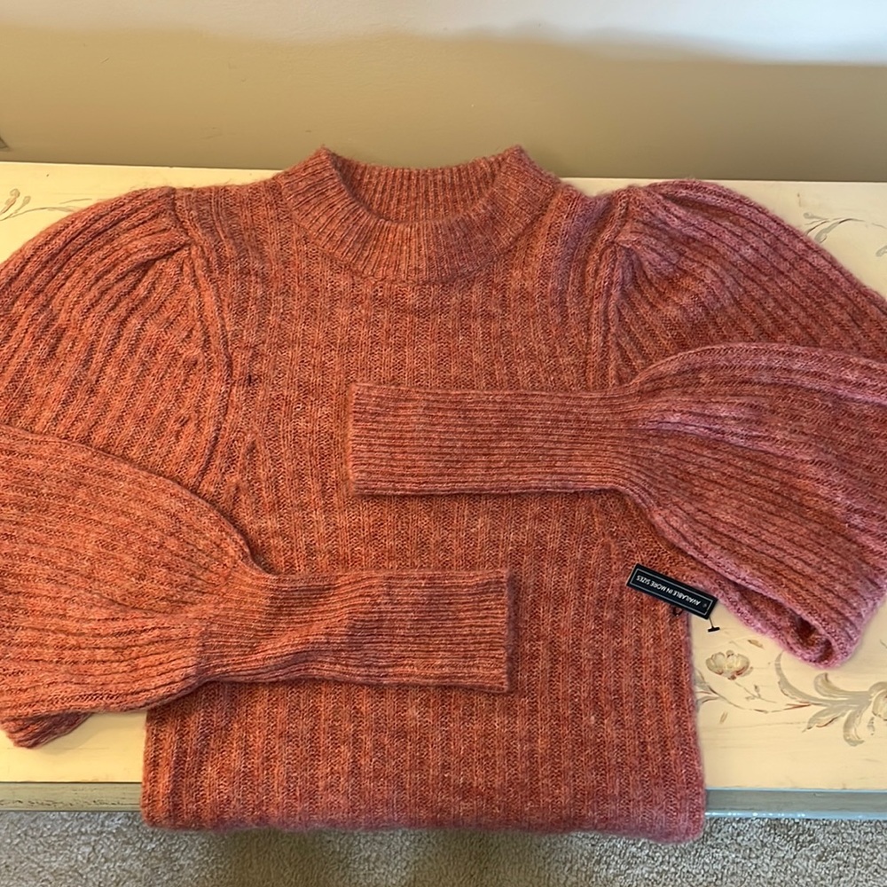 Leith sweater - rose colored, XS